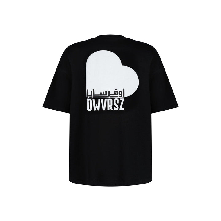 Love Edition Black Tshirt - OWVRSZ