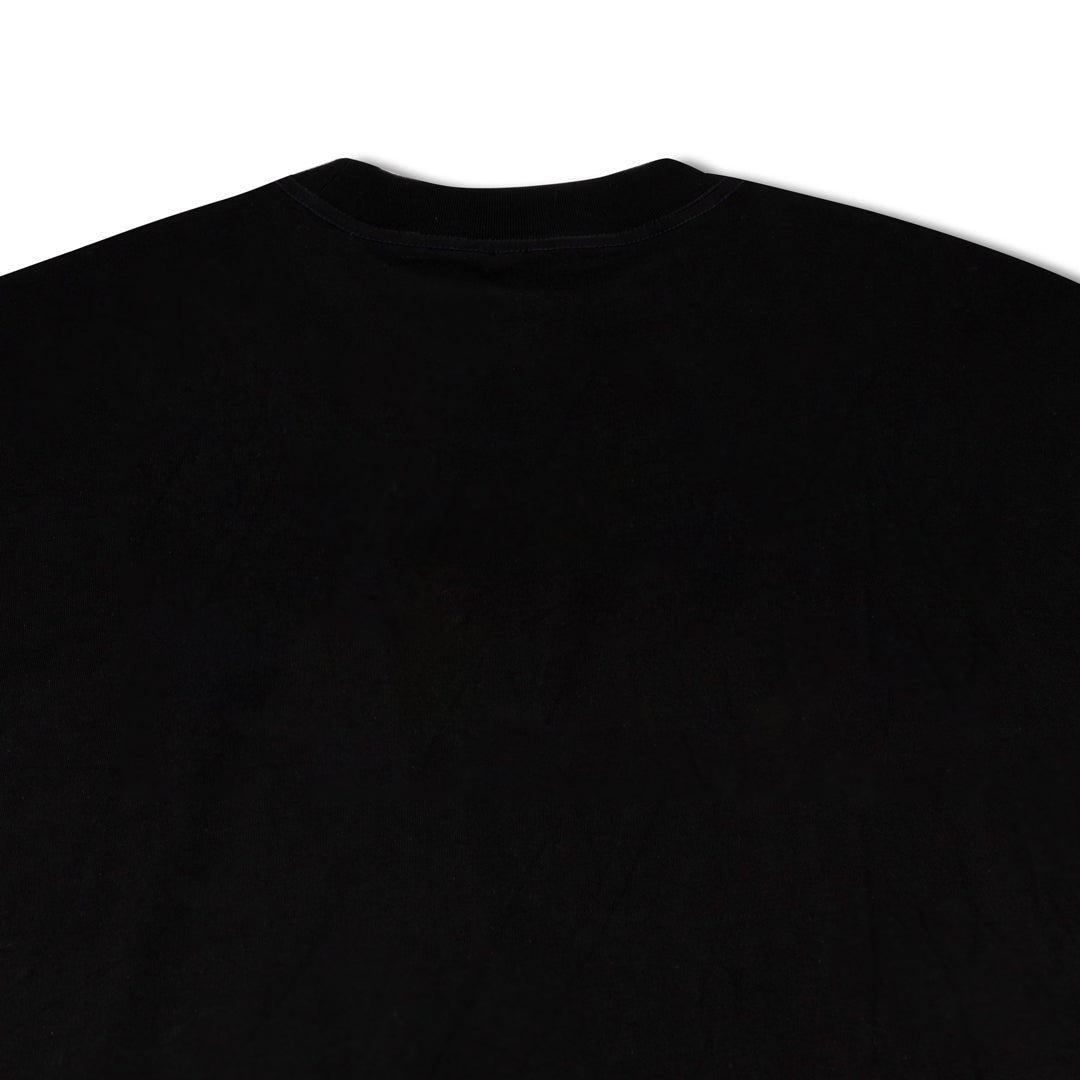 Oversized Black Basic Tee OWVRSZ