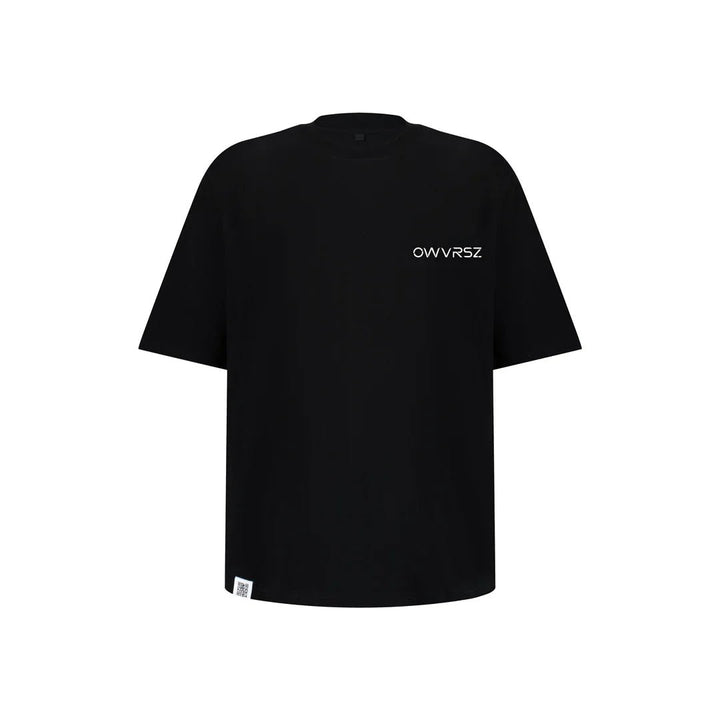 Oversized Limited Edition Black Tee - OWVRSZ - اوفرسايز