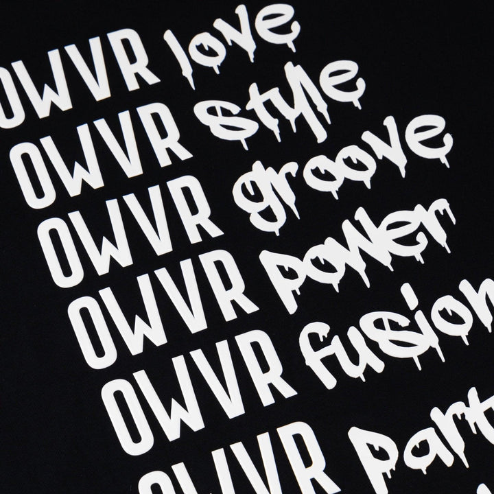 OWVR Essence Black Tee - OWVRSZ